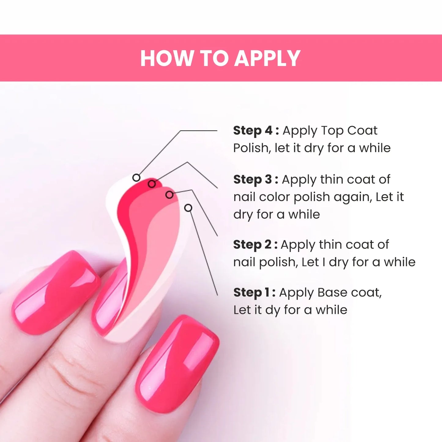 Premium Shimmer Nail Polish - 226 Pink Wink