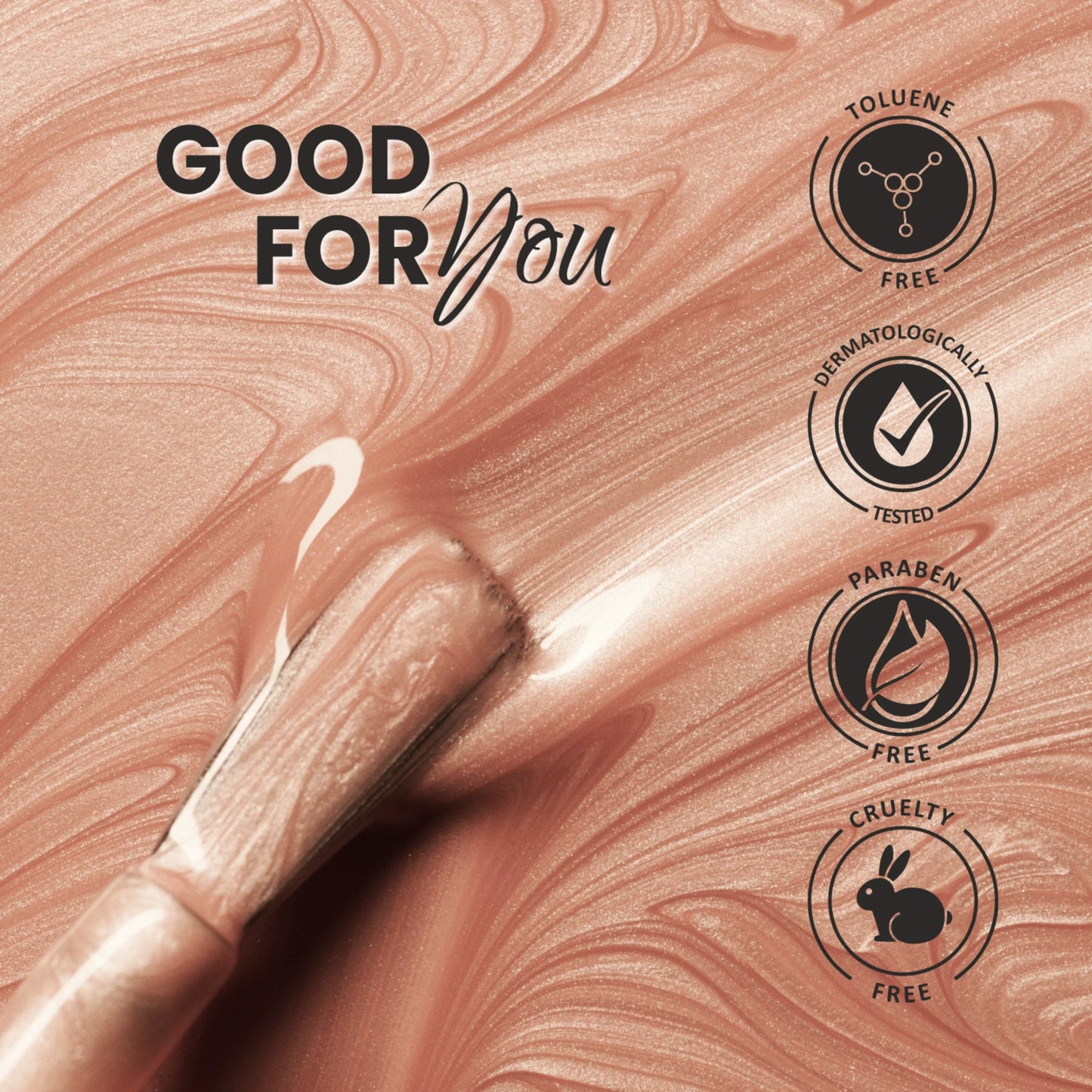 Premium Pearl Nail Polish - 243 Neutral Pink