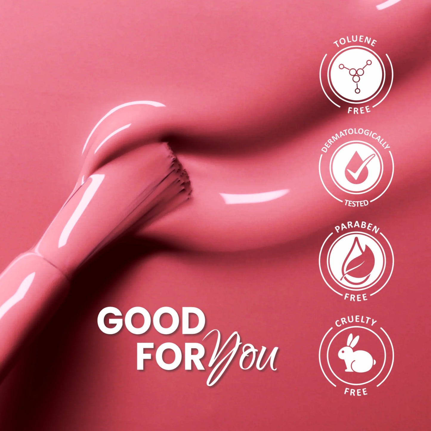 Premium Matte Nail Polish - 250 Rose Bud