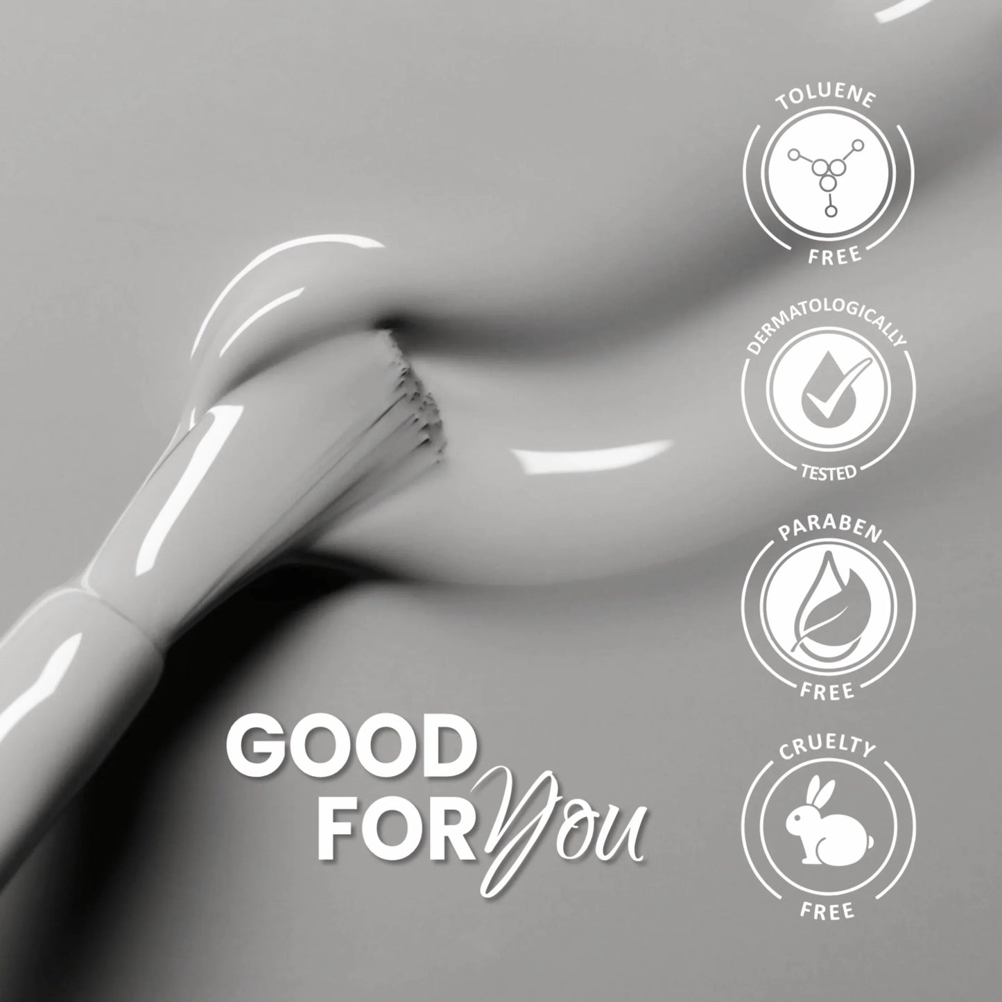 Premium Matte Nail Polish - 254 Cloudy Gray