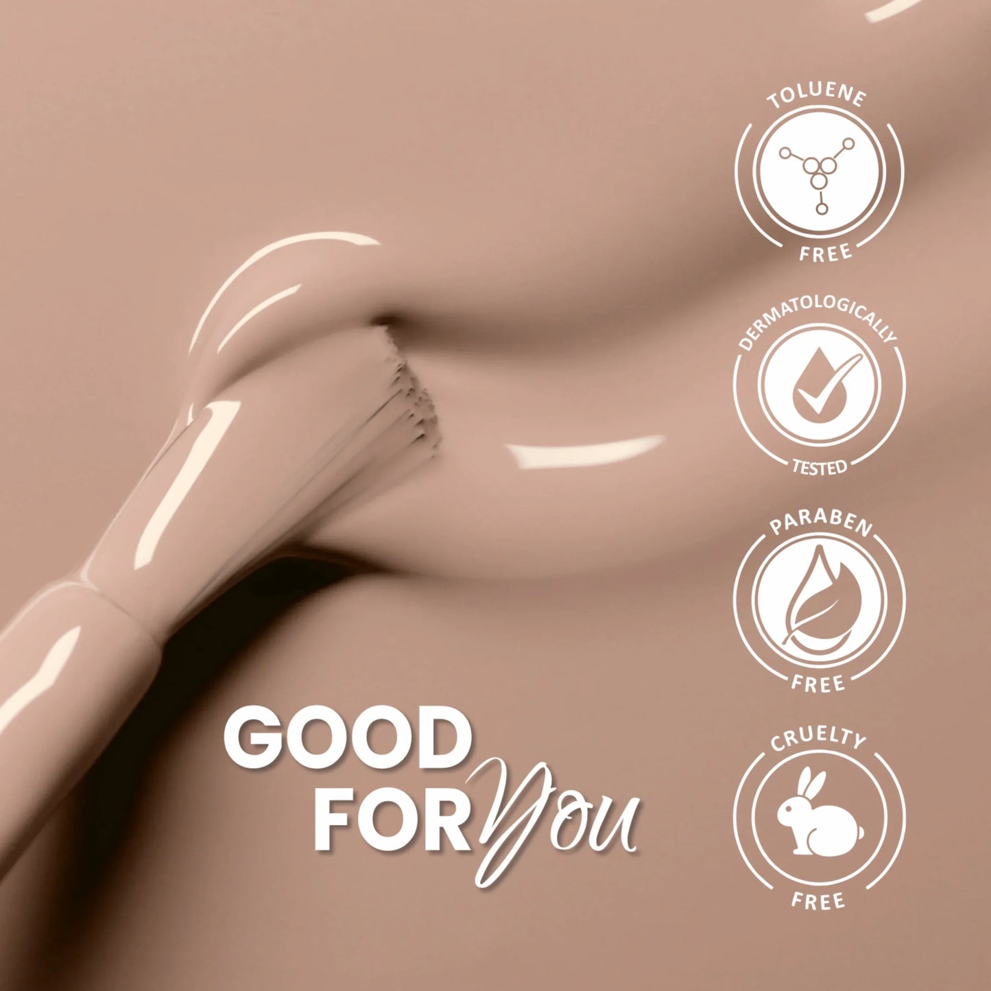 Premium Matte Nail Polish - 258 Light Nude