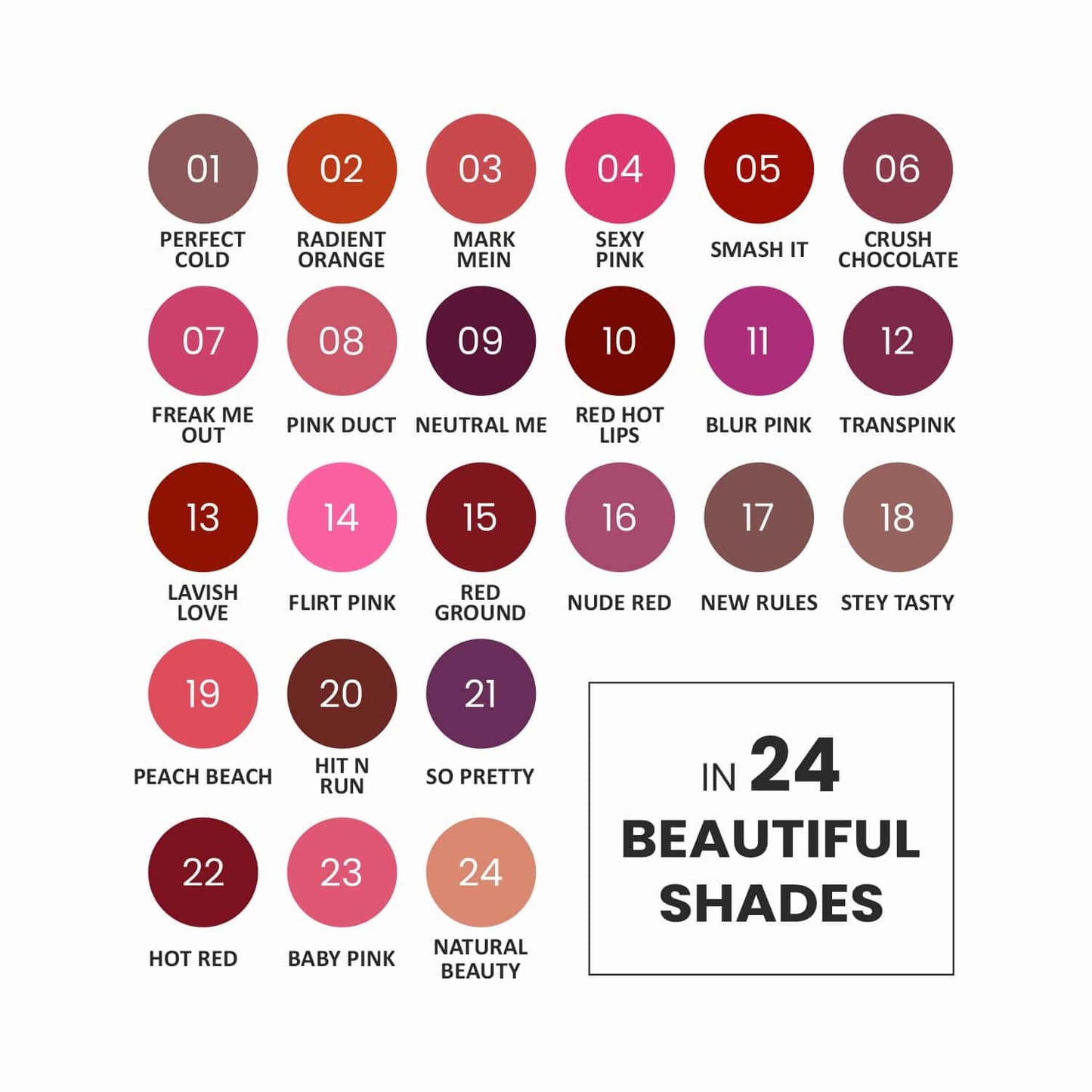 Wow Matte Lipstick - 08 Pink Duct