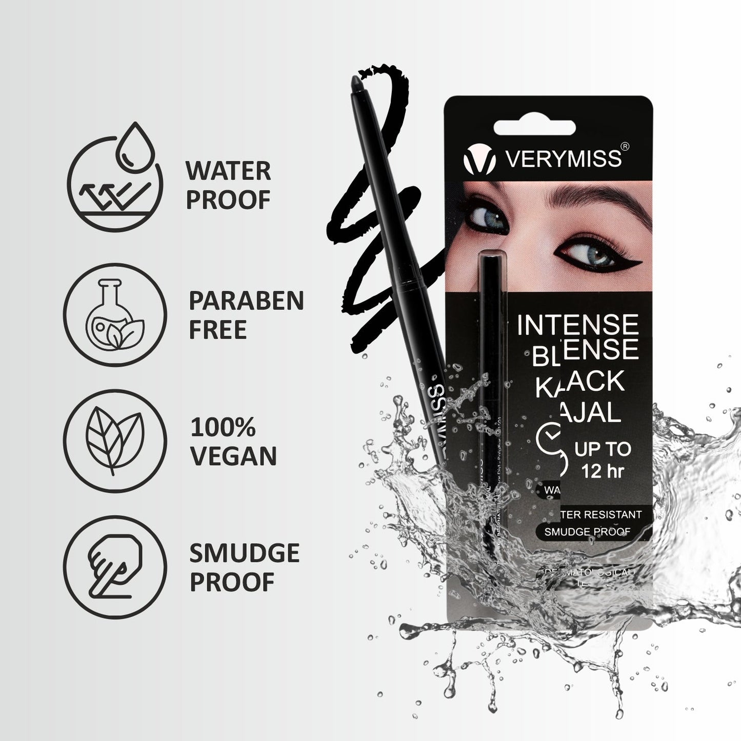 Intense Black Kajal - 0.30 gm