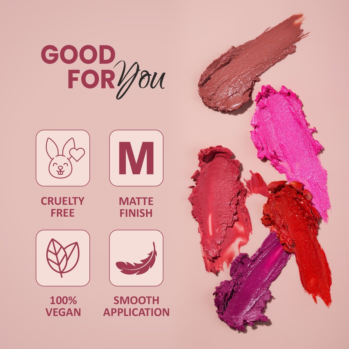 Matte & Satin Lipstick - M03 Grape Crush