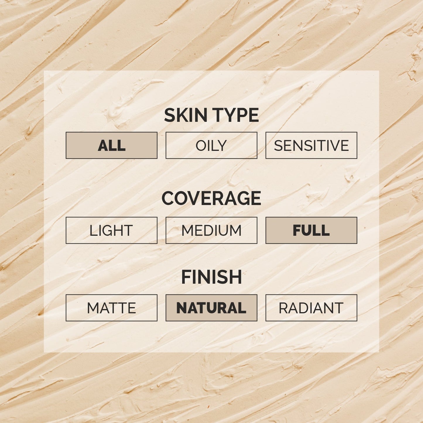 Natural Glow Daily Wear Foundation - 03 Beige