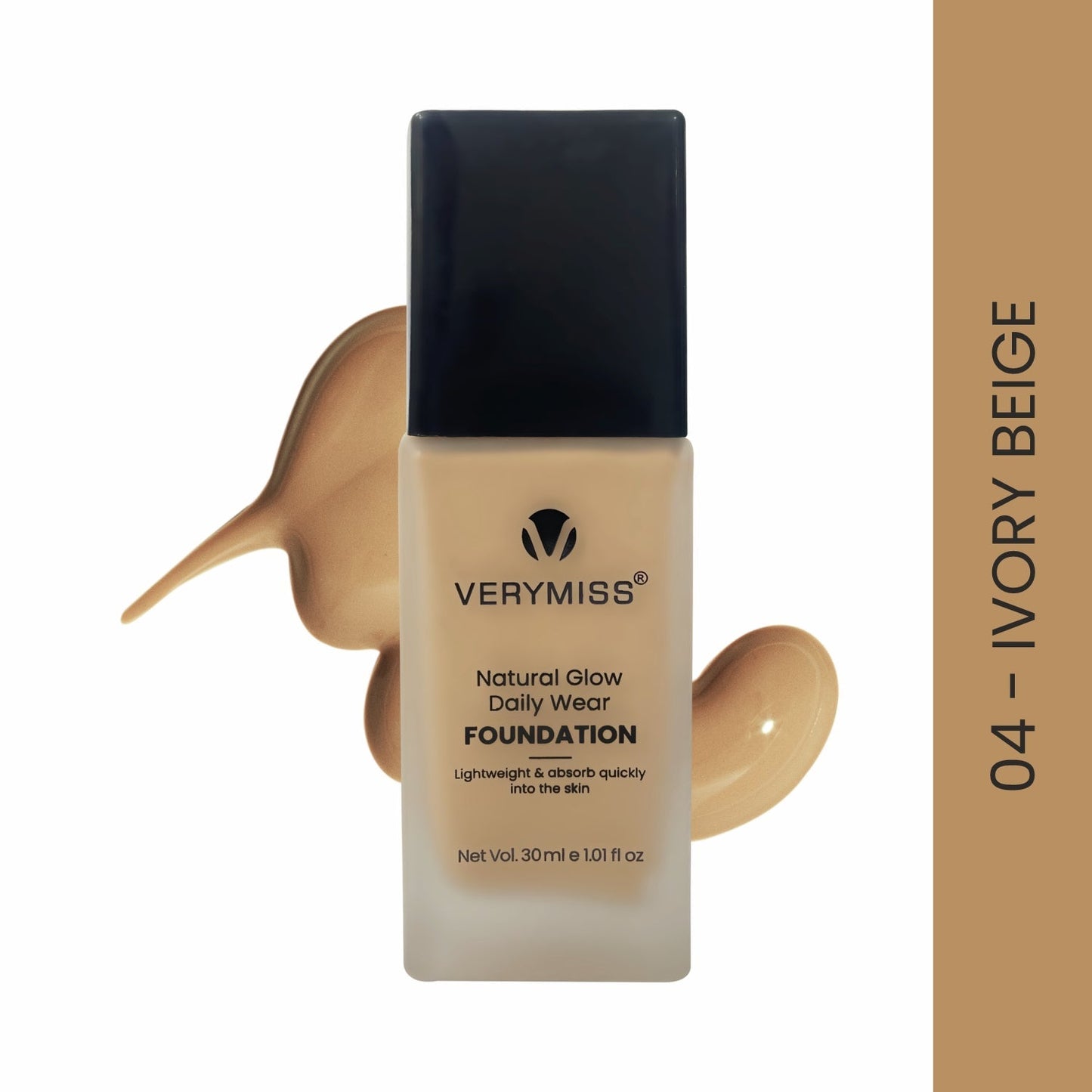 Natural Glow Daily Wear Foundation - 04 Ivory Beige
