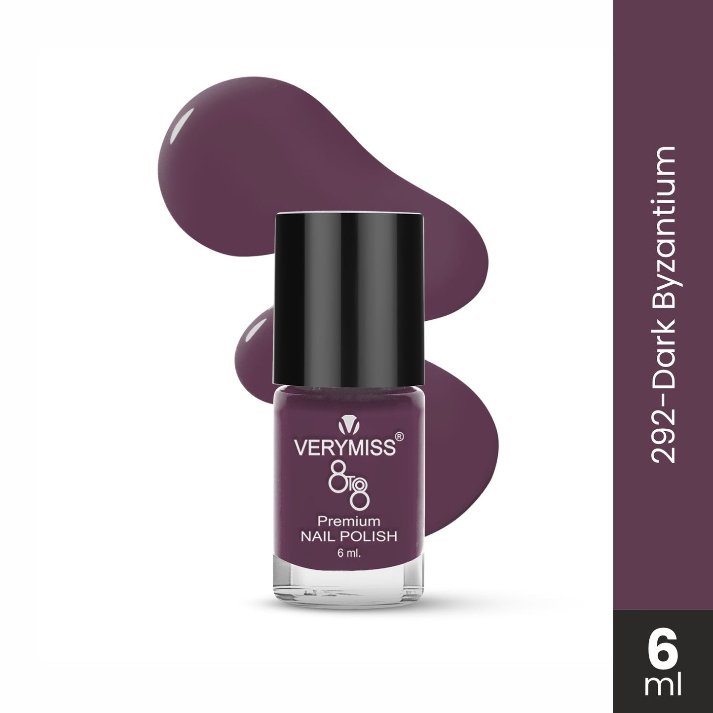 Premium Non UV Gel Nail Polish - 292 Dark Byzantium