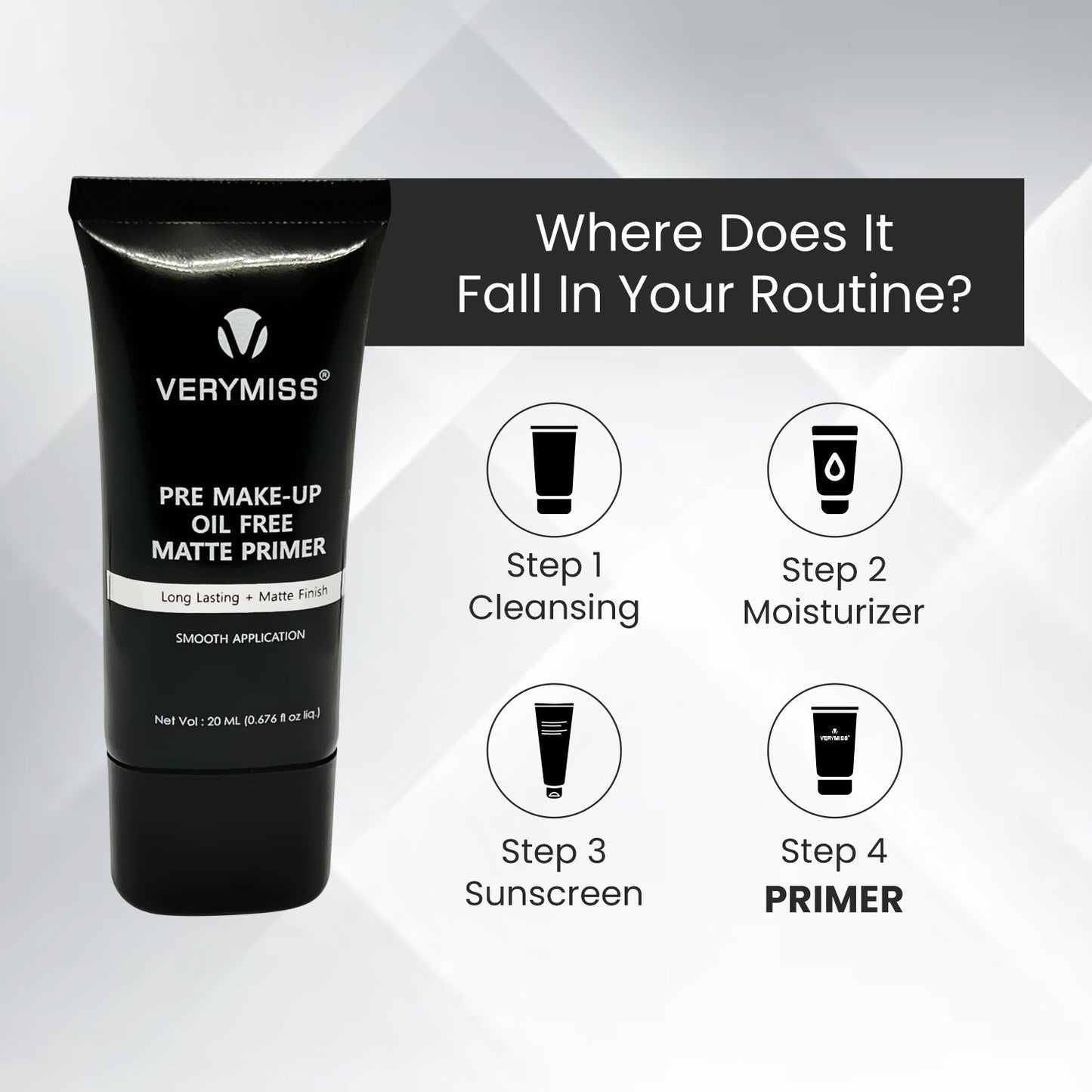 Pre Makeup Oil Free Matte Primer
