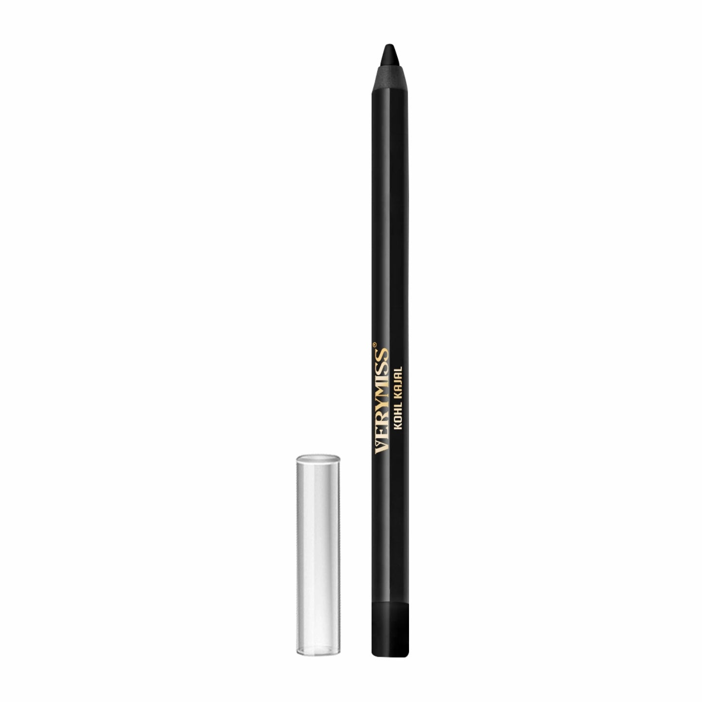 Verymiss Kohl Black Kajal 1.2 g I Long-Lasting I Smooth Application I Rich Pigmentation I Black I Qty 1