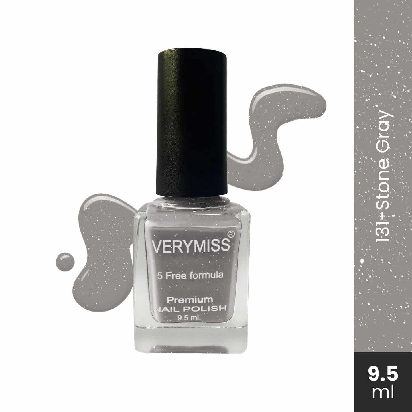 Premium Nail Polish - 131 Stone Gray