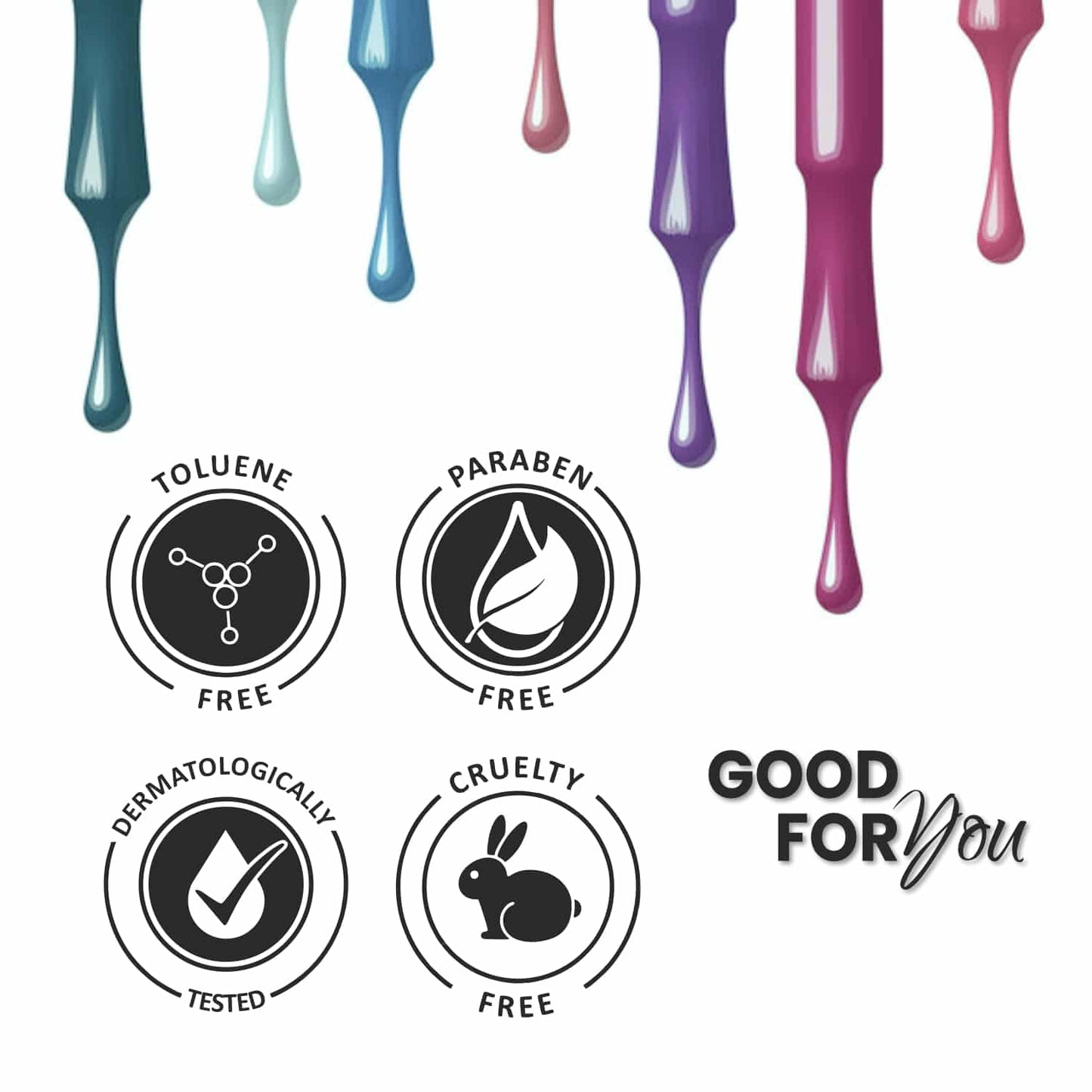 Premium Nail Polish - 172 Purple Shimmer