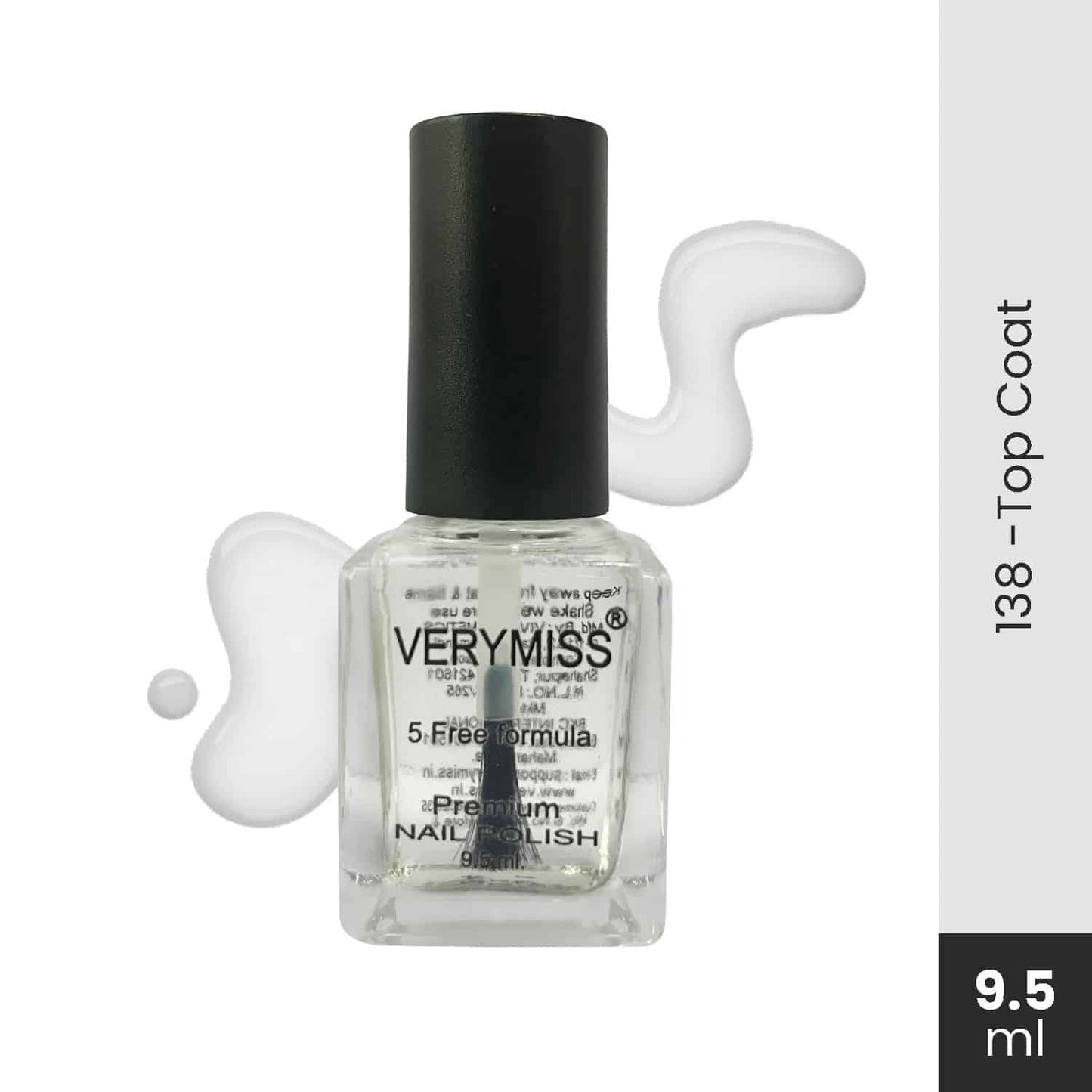 Premium Nail Polish - 138 Top Coat