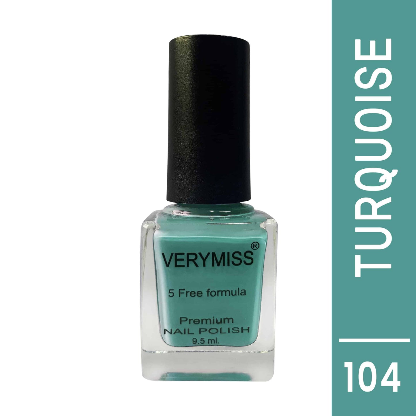 Premium Nail Polish - 104 Turquoise