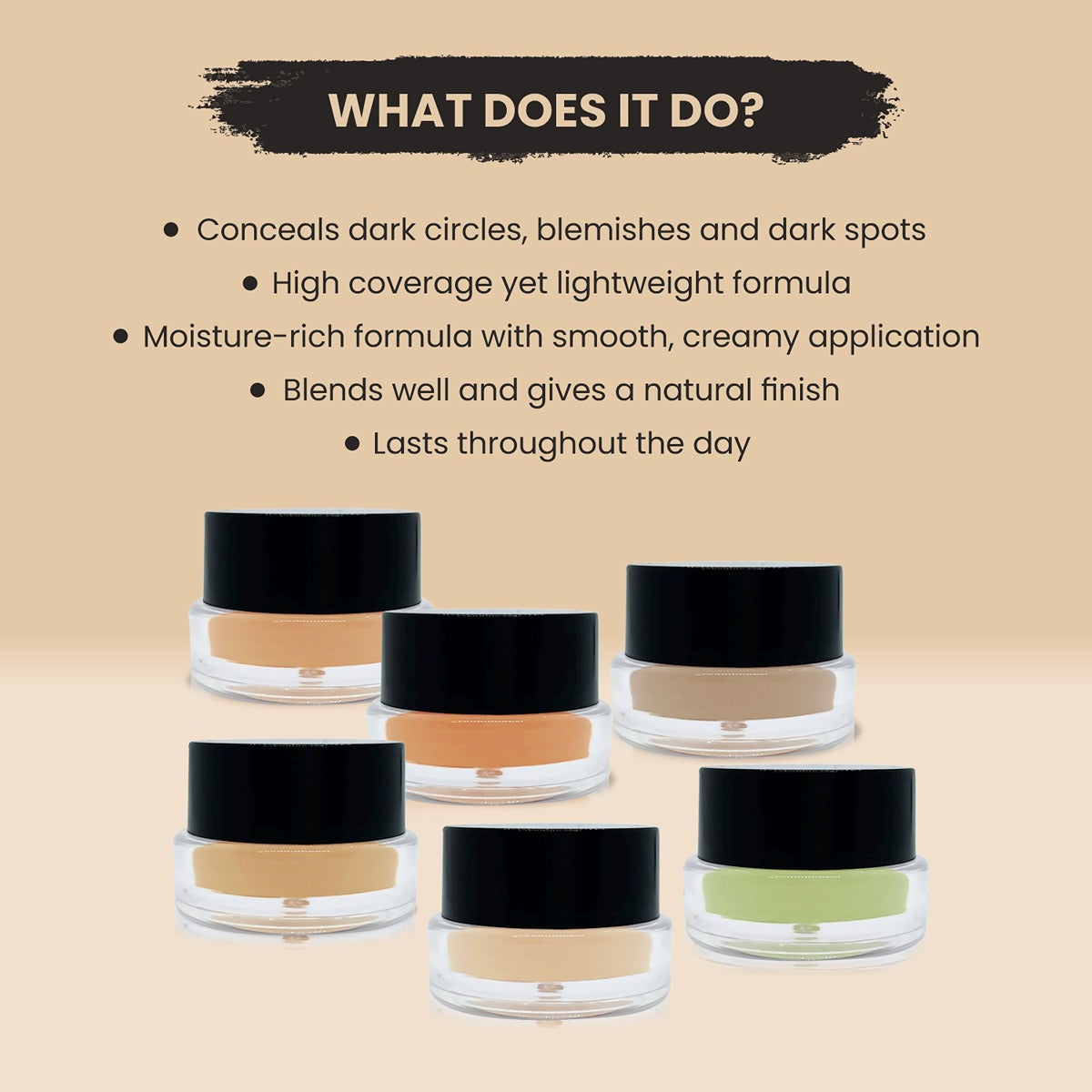 Professional Full Coverage Cream Concealer - 110  LIGHT