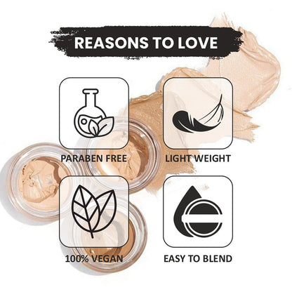 Professional Full Coverage Cream Concealer - 150 ORANGE