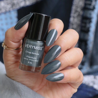Premium Classic Nail Polish - 265 Black Shadow