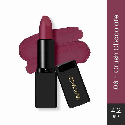 Wow Matte Lipstick - 06 Crush Chocolate