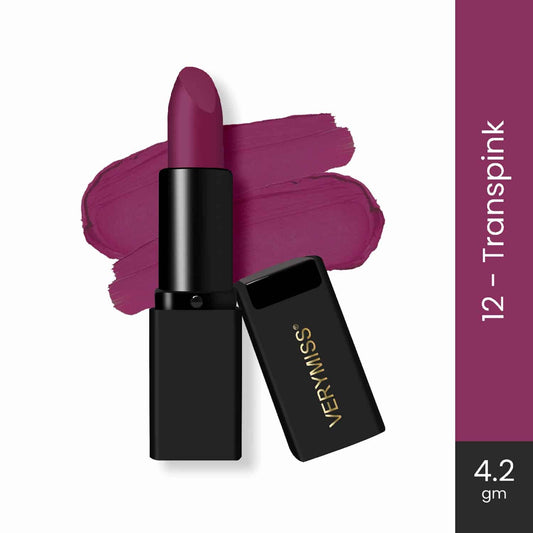 Wow Matte Lipstick - 12 Transpink
