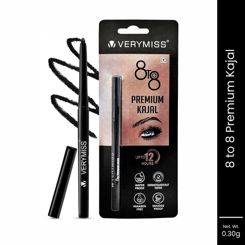 Premium Kajal 8 To 8 - Black