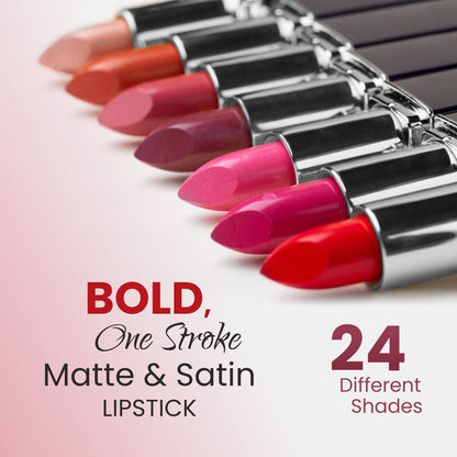 Matte & Satin Lipstick - M09 Satin Pink