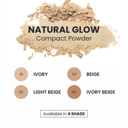 Natural Glow Compact Powder - 03 Beige