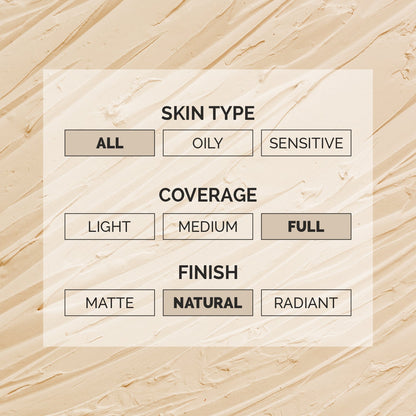 Natural Glow Daily Wear Foundation - 04 Ivory Beige