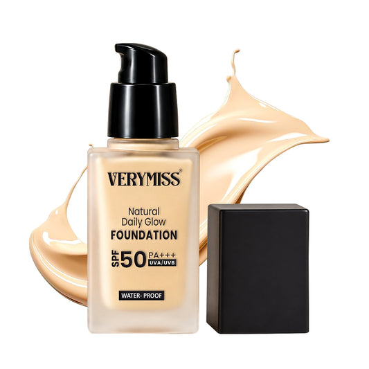 Natural Daily Glow Foundation  - 02 Light Beige