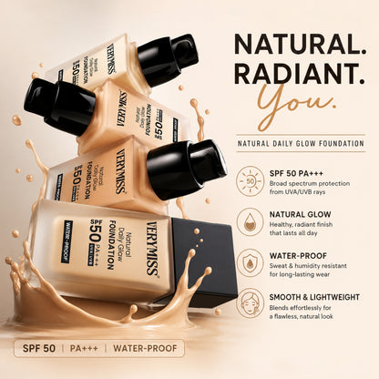Natural Daily Glow Foundation  - 03 Beige