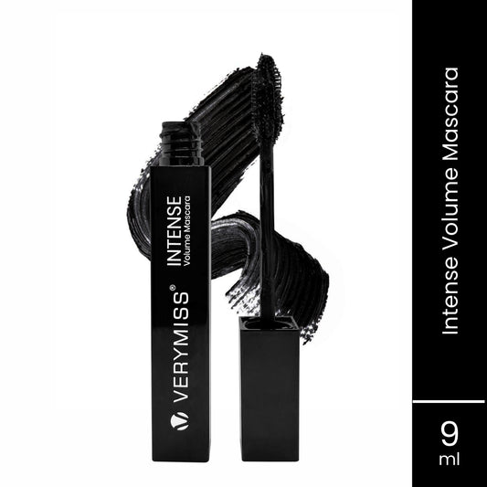 Verymiss Intense Volume Mascara 9 ml I lightweight I Long-lasting I Quick Drying I Black I Qty 1