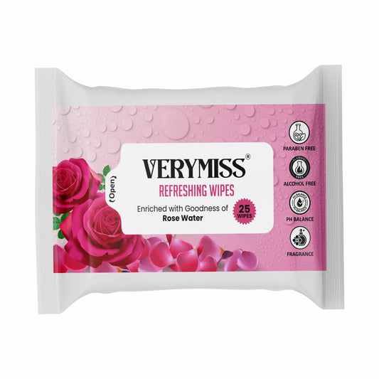 Verymiss Refreshing Wipes - 02 Rose