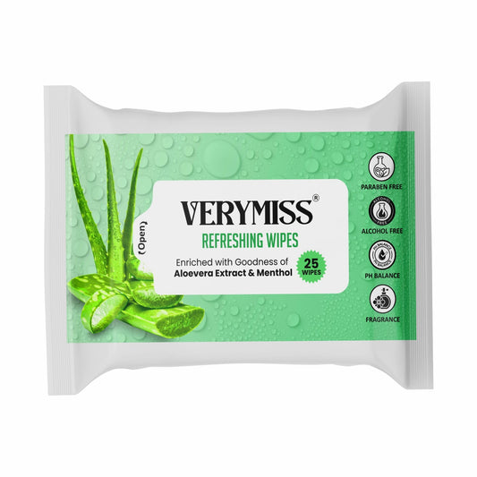 Verymiss Refreshing Wipes - 03 Aloevera