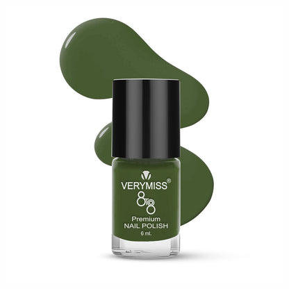 Premium Non UV Gel Nail Polish - 288 Dark Olive
