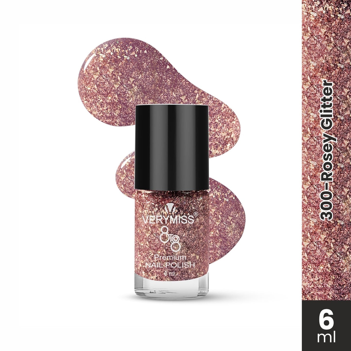 Premium Party Wear Collection - 300 Rosey Glitter