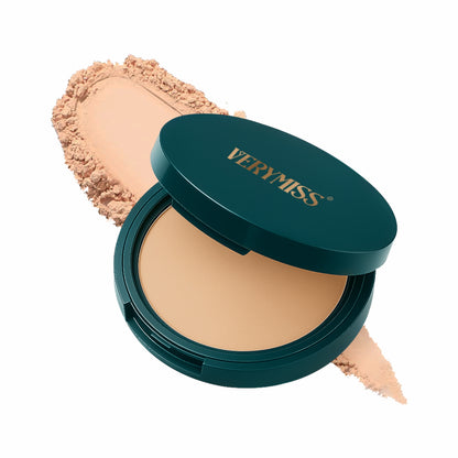 Verymiss 8 to 8 Weightless Super Stay Compact Powder 9 g I lightweight I Enriched with UV protection I Natural Finish I 02 Light Beige I Qty 1