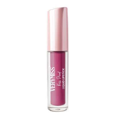 Kiss Proof Liquid Lipstick 1.6 ml I Rich, luxurious formula I Lightweight I long-wearing I 01 Viva Magenta