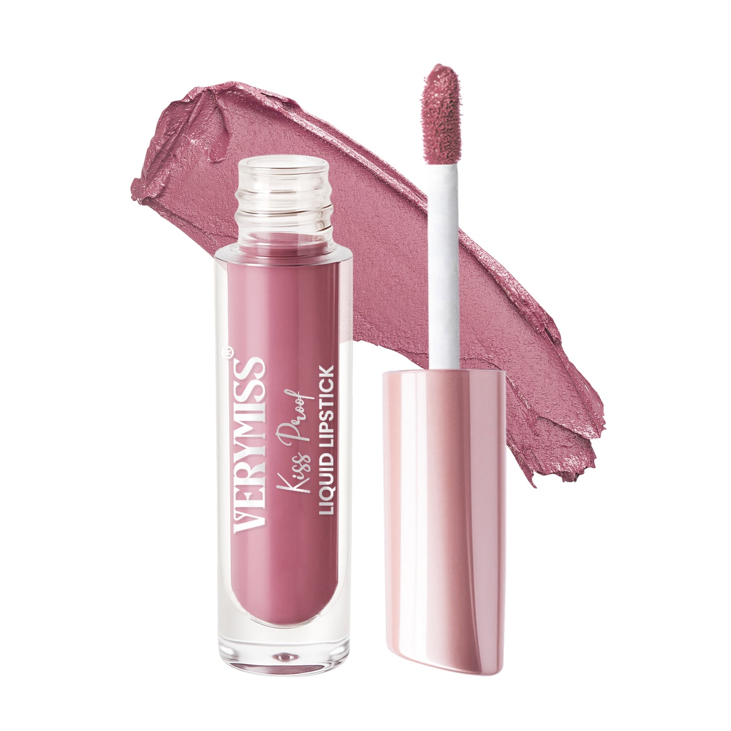 Kiss Proof Liquid Lipstick 1.6 ml I Rich, luxurious formula I Lightweight I long-wearing I 05 Rose Clay