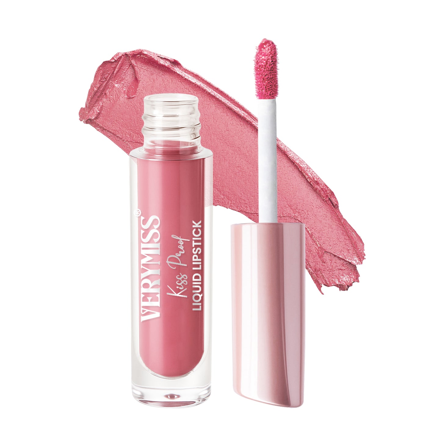 Kiss Proof Liquid Lipstick 1.6 ml I Rich, luxurious formula I Lightweight I long-wearing I 06 Light Coral