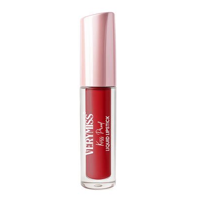 Kiss Proof Liquid Lipstick 1.6 ml I Rich, luxurious formula I Lightweight I long-wearing I 09 Rich Ruby