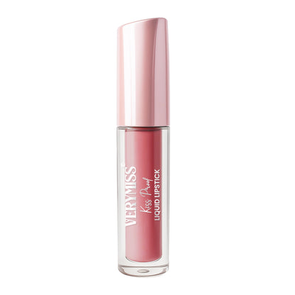 Kiss Proof Liquid Lipstick 1.6 ml I Rich, luxurious formula I Lightweight I long-wearing I 10 Mocha Mousse