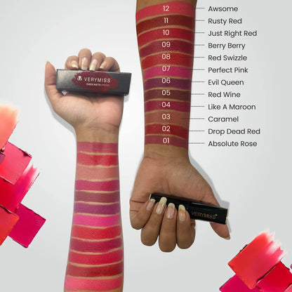 Check Matte Lipstick - 01 Absolute Rose