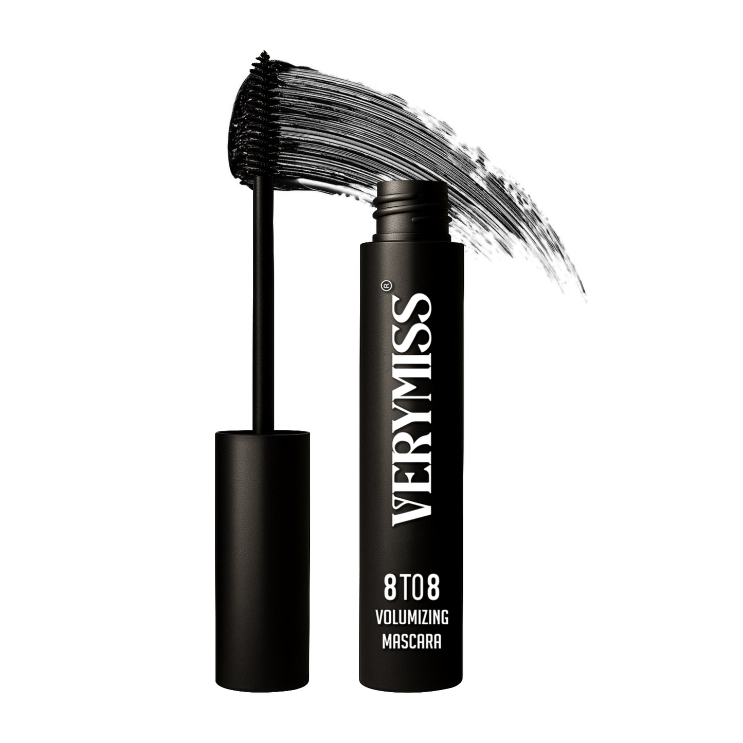 Verymiss 8 To 8 Volumizing Mascara 9 ml I lightweight I Long-lasting I Quick Drying I Black I Qty 1