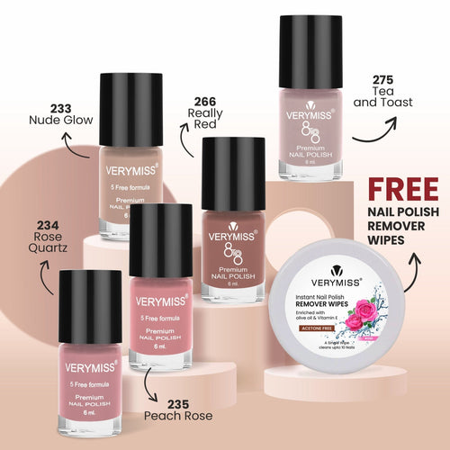Perfect Nail Polish Kit (Set of 5)
