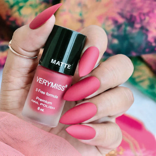 Premium Matte Nail Polish - 250 Rose Bud