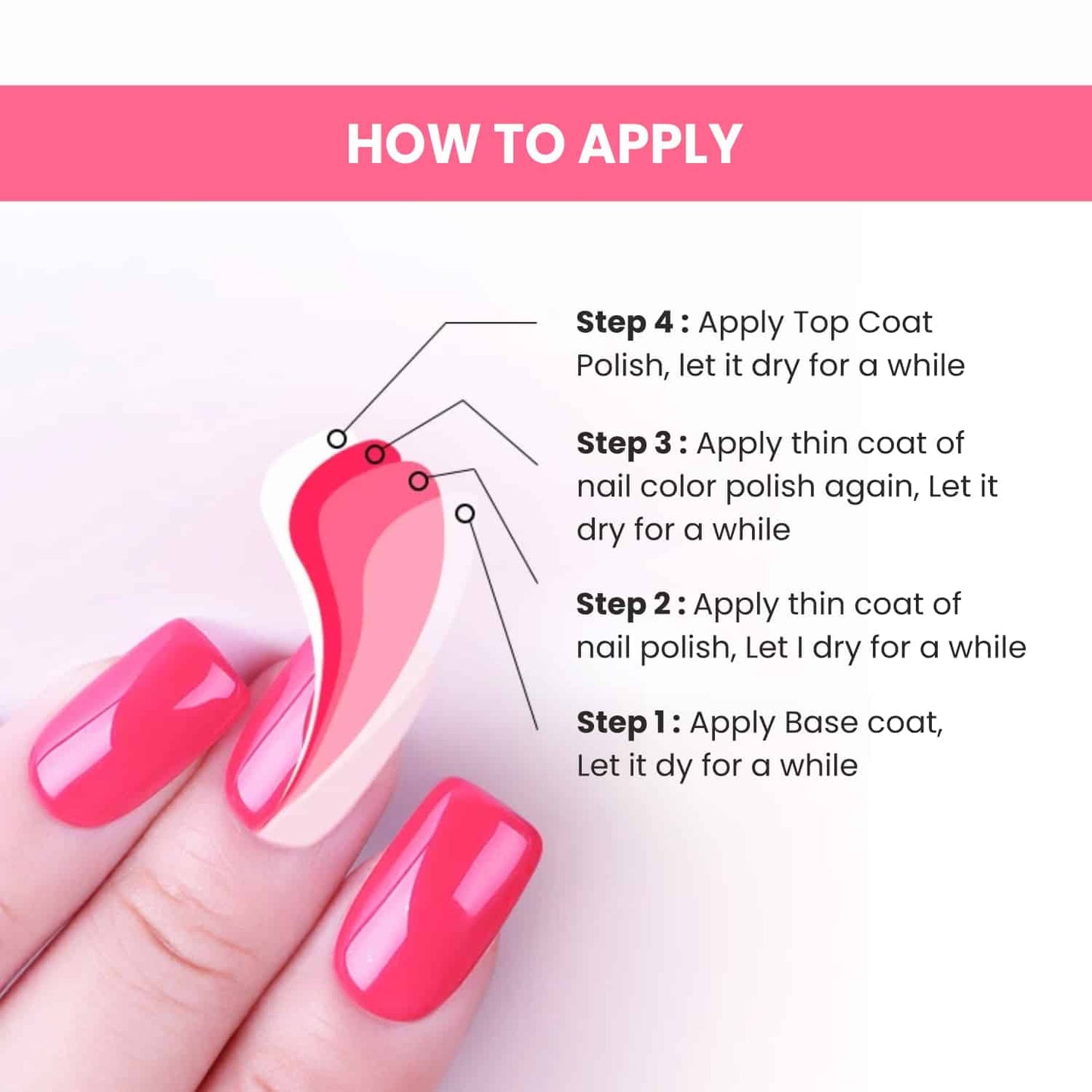 Premium Nail Polish - 114 Sweet Pink