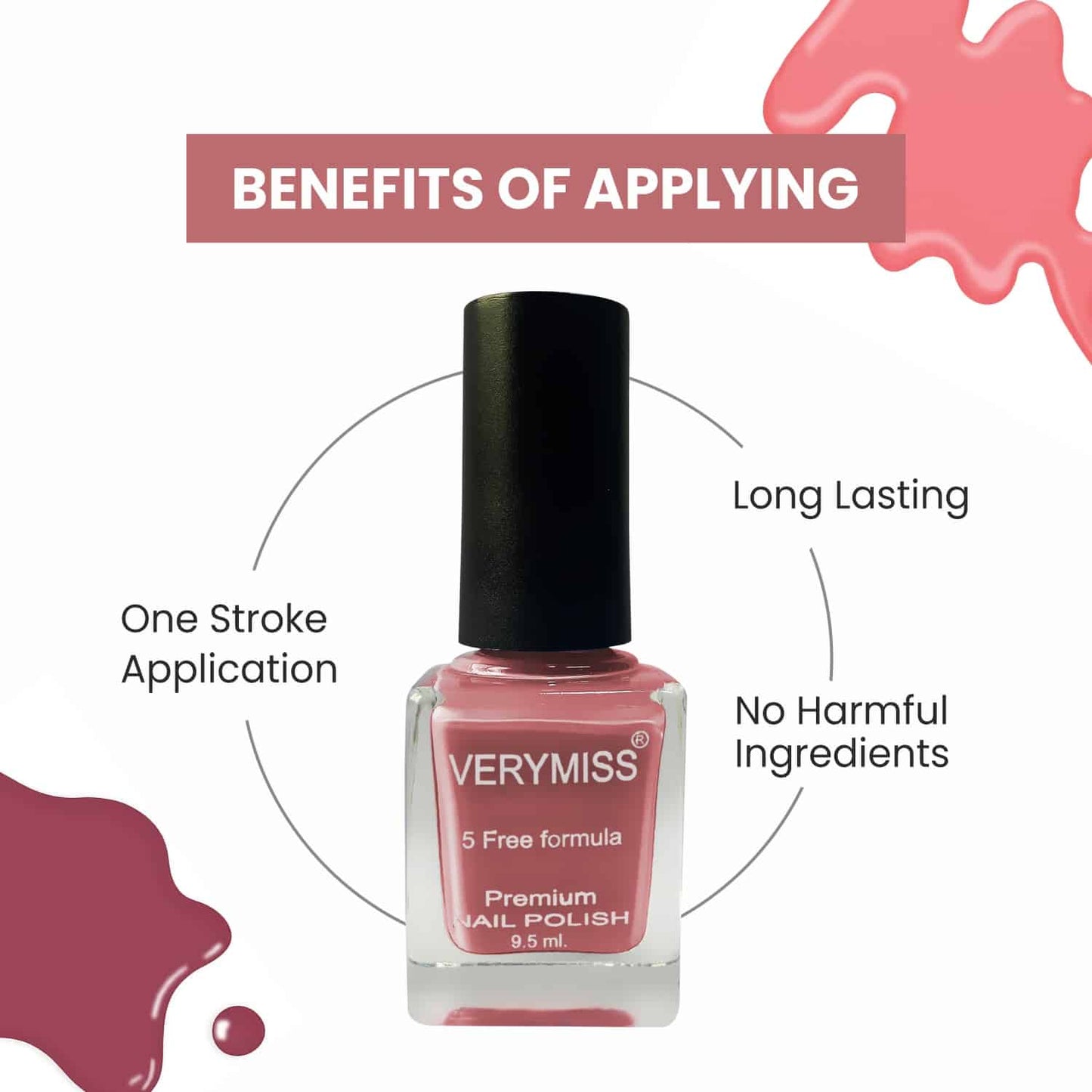 Premium Nail Polish - 114 Sweet Pink