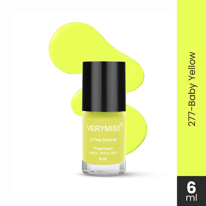 Premium Nail Polish - 277 Baby Yellow