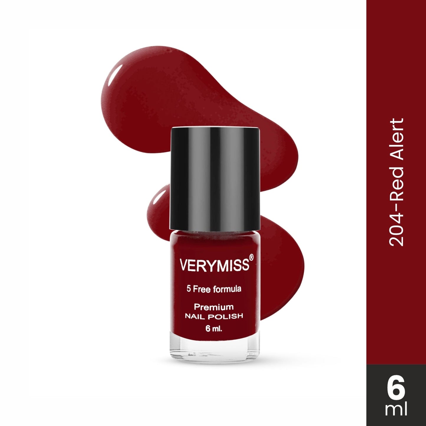 Premium Non UV Gel Nail Polish - 204 Red Alert