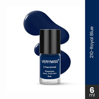 Premium Non UV Gel Nail Polish - 210 Royal Blue
