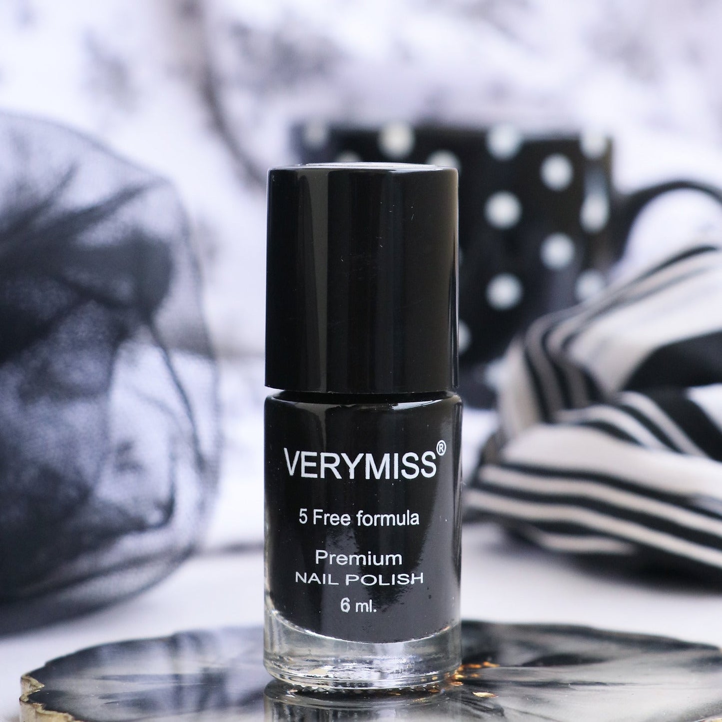 Premium Non UV Gel Nail Polish - 212 Black Magic