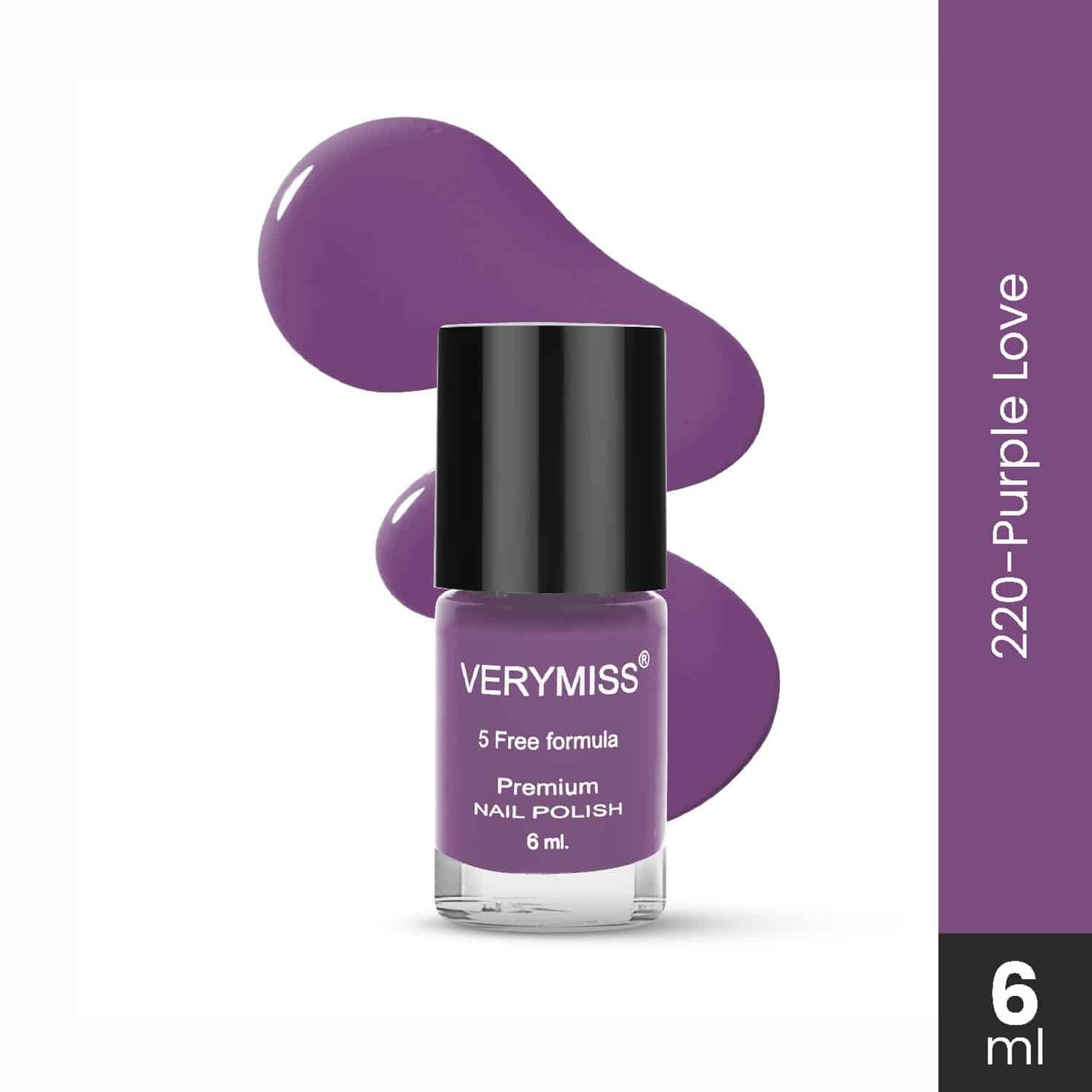 Premium Non UV Gel Nail Polish - 220 Purple Love
